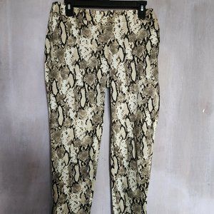 Jones New York Snakeprint Pants Size 4